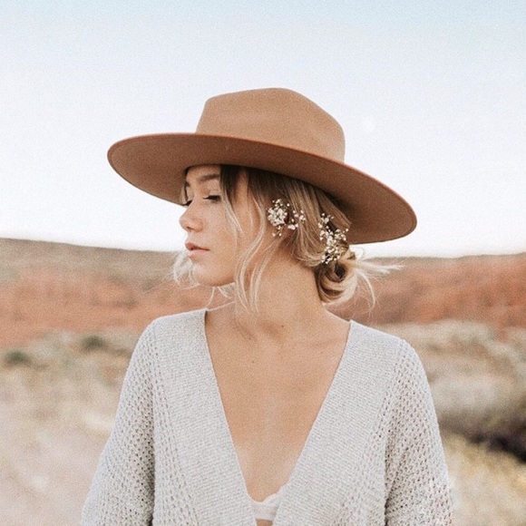 Coming soon - Vintage Wide Brim Hat - Picture 2 of 2